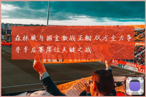 森林狼与掘金激战正酣 双方全力争夺季后赛席位关键之战